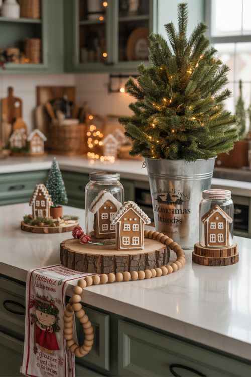 19 Stunning Christmas Kitchen Island Decor Ideas for a Festive Home ...