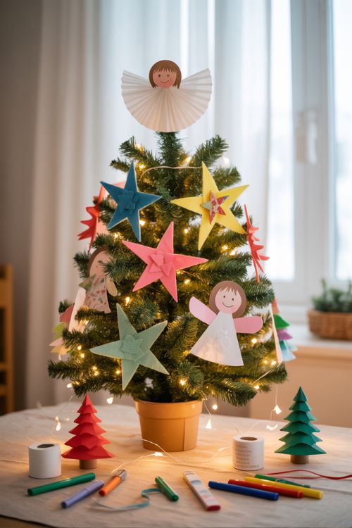 DIY Christmas Tree Toppers Ideas for Kids