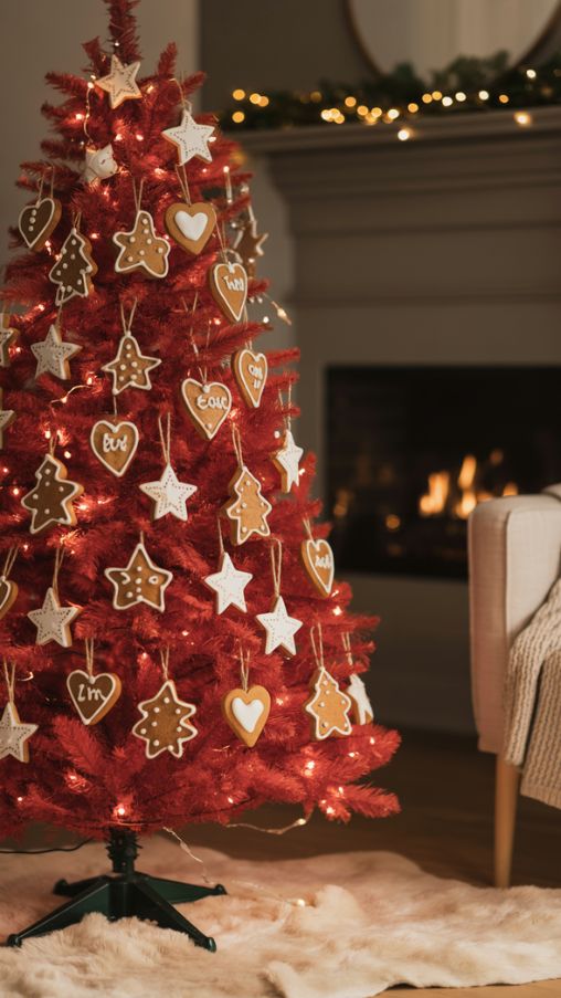 DIY Red Christmas Tree Decorations for a Personal and Budget-Friendly Holiday
