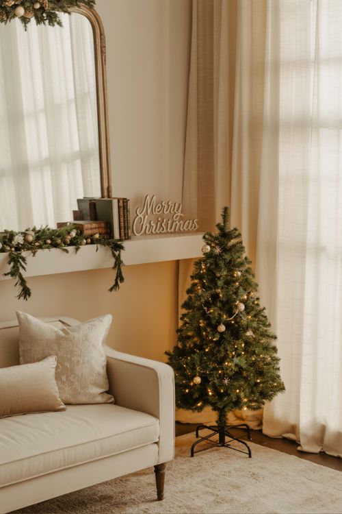 Elegant Living Room Christmas Decor Ideas