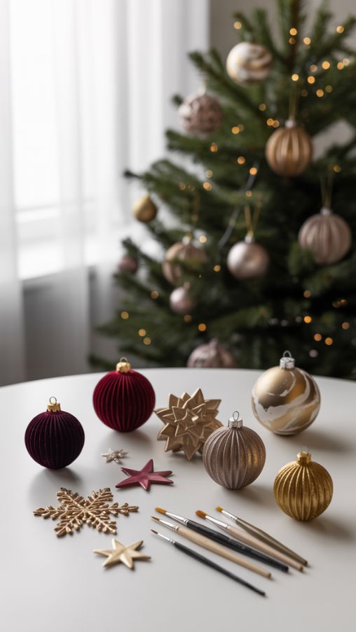 Elegant & Modern Christmas Ornaments