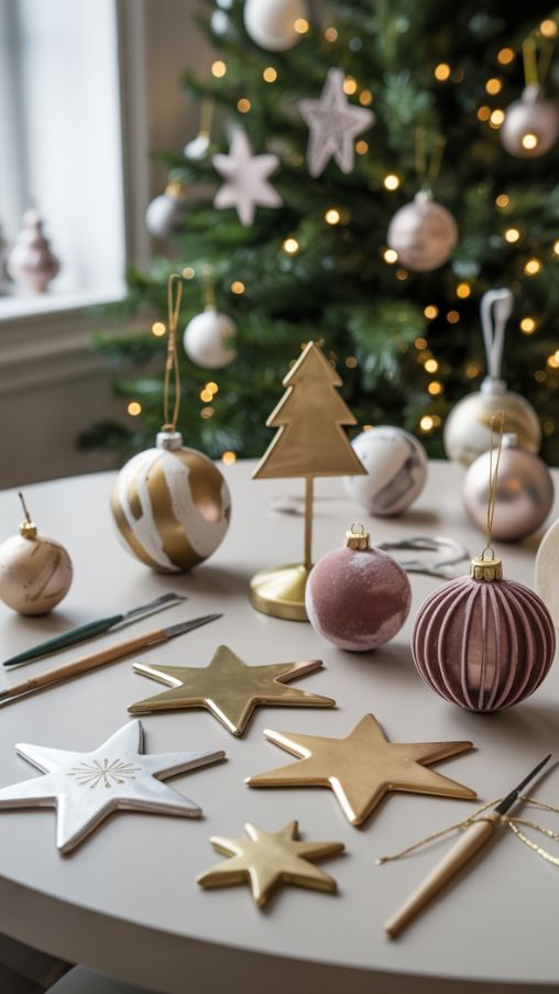 Elegant & Modern Christmas Ornaments