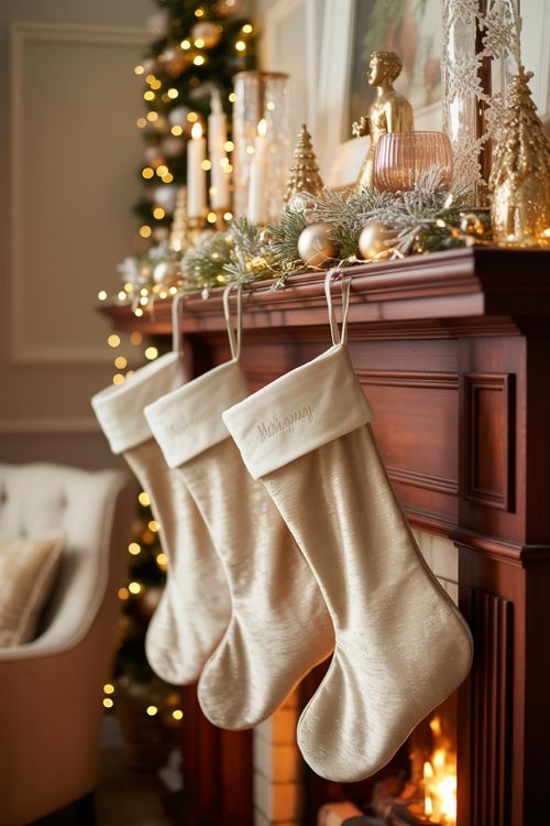 Elegant and Chic Christmas Mantle Ideas for a Refined Holiday Home