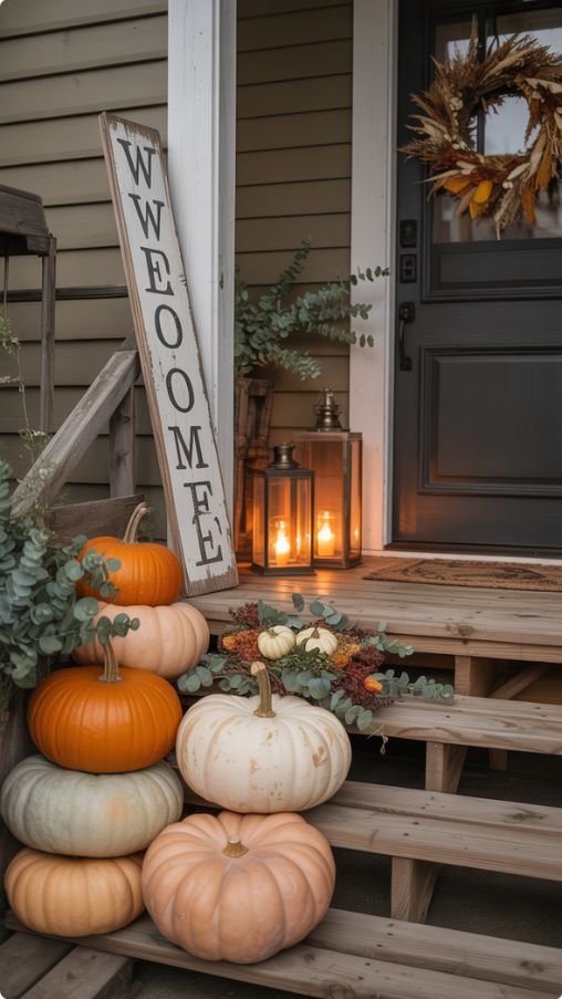 Entryway and Porch Thanksgiving Farmhouse Décor