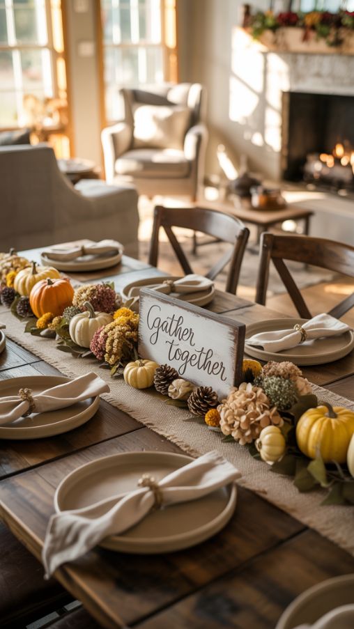 Essential Elements of Thanksgiving Farmhouse Dining Decor
