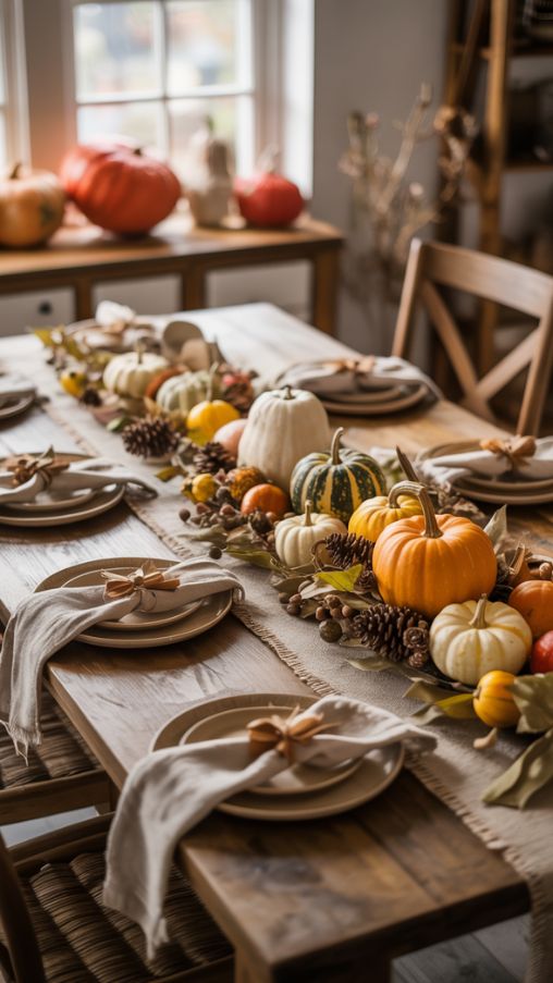 Essential Elements of Thanksgiving Farmhouse Dining Decor