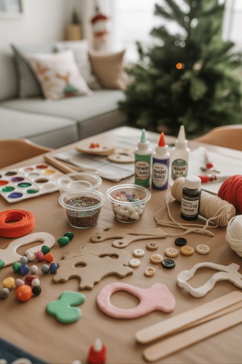 Essential Materials for Kids Christmas Ornaments Crafts