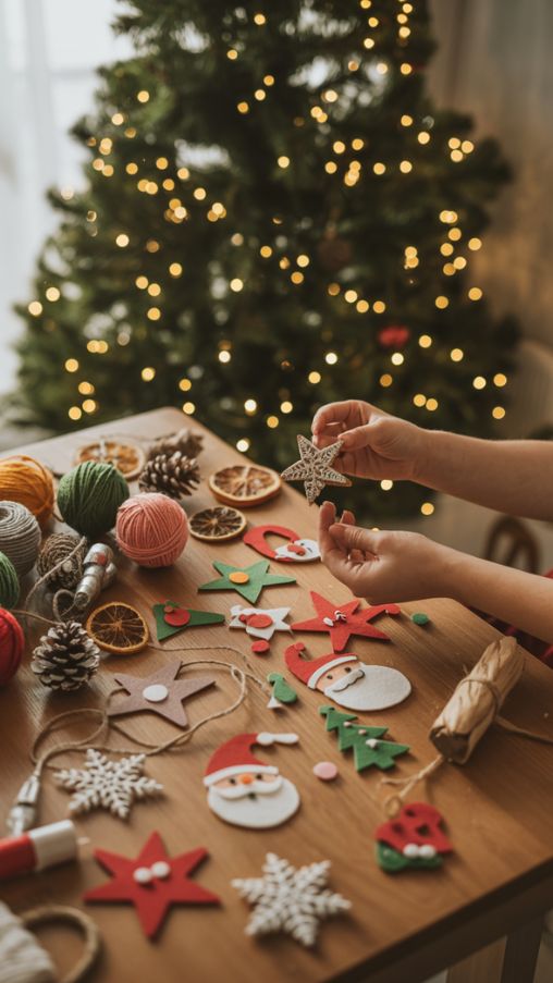 Essential Materials for Making Christmas Ornaments at Home