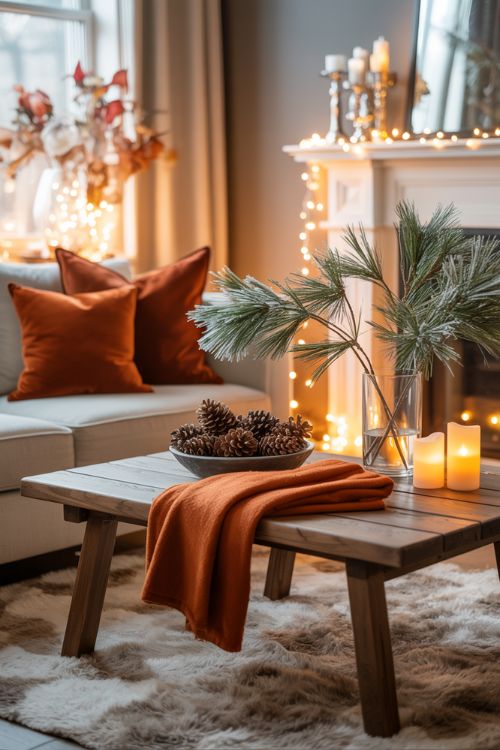 Fall To Winter Decor Ideas – Cozy Seasonal Transition Living Room