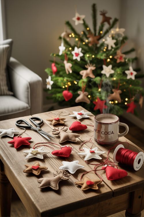 Felt Christmas Decorations – Handmade Ornaments & Craft Kits