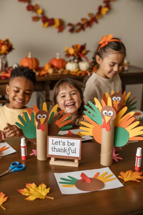 Fun and Easy Turkey Crafts for Kids on Thanksgiving