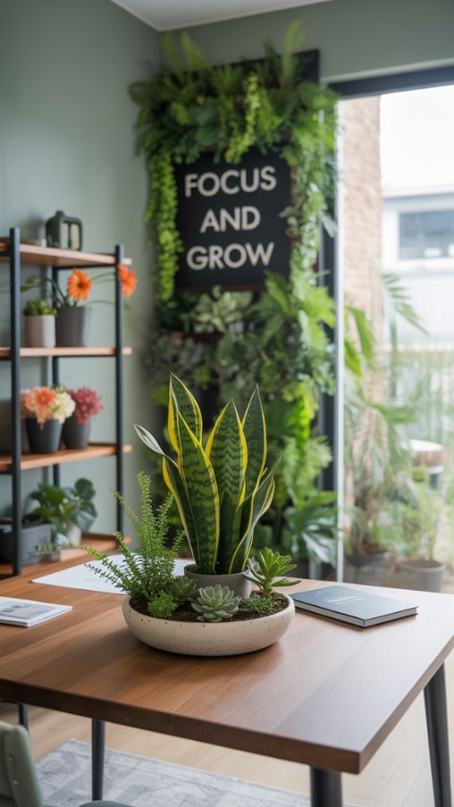 Incorporating Plants and Biophilic Design in Your Home Office