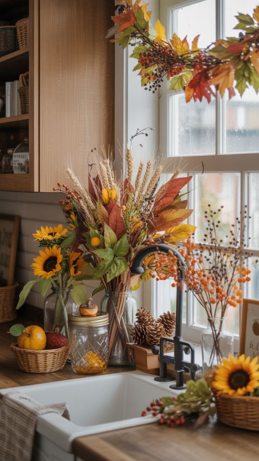 Incorporating Seasonal Foliage