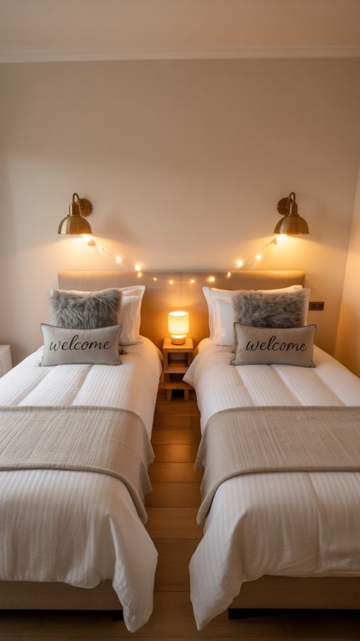 Lighting Ideas for Twin Bed Guest Rooms to Enhance Comfort and Mood