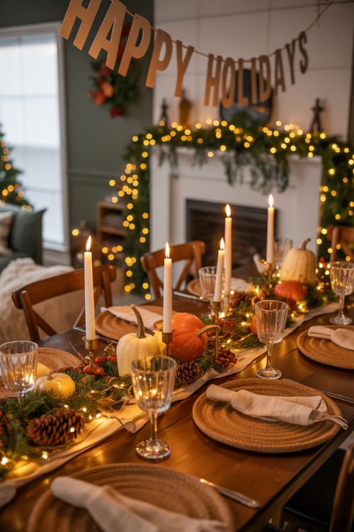 Lighting for a Warm Holiday Glow – Thanksgiving to Christmas Decor