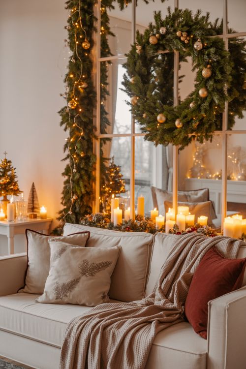 25 Stunning Apartment Christmas Decor Ideas for Small Spaces - Sleep Shacks