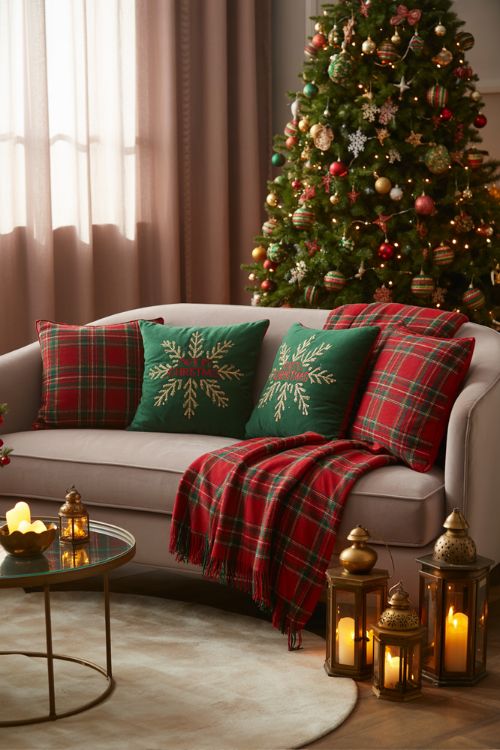 Living Room Christmas Decor Inspiration for a Festive Holiday Home
