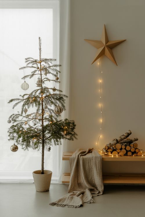 Minimalist Christmas Decor Ideas – Elegant and Cozy Holiday Styling