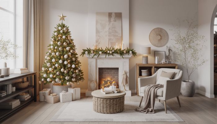 Neutral Christmas Decor