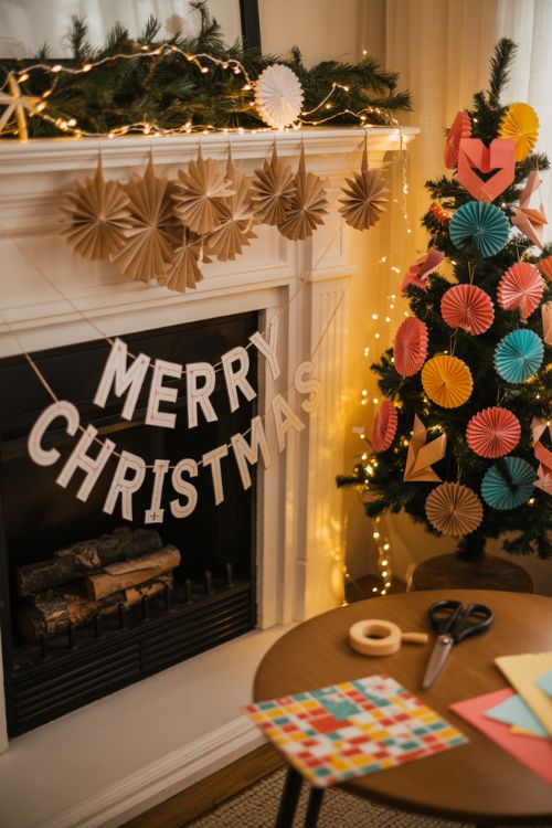 Paper Christmas Decorations Ideas for a Cozy DIY Holiday