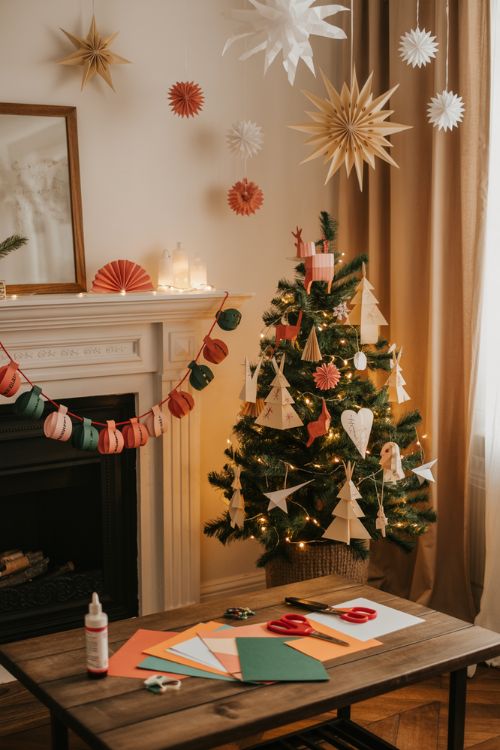 Paper Christmas Decorations Ideas for a Cozy DIY Holiday