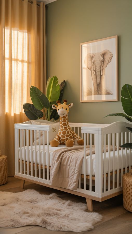 Popular Safari Nursery Color Palettes