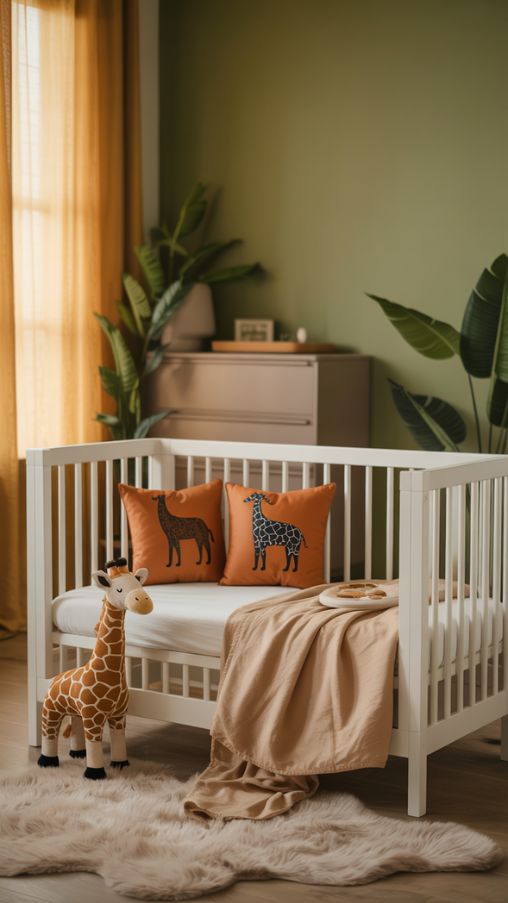 Popular Safari Nursery Color Palettes
