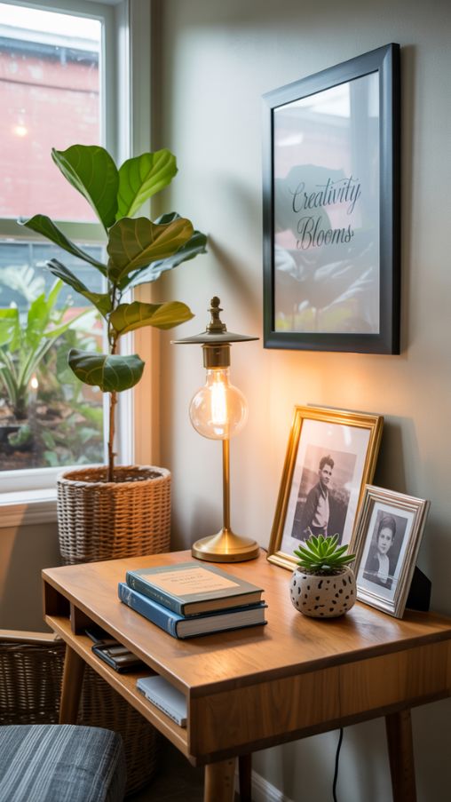 Small Office Ideas with a Personal Touch