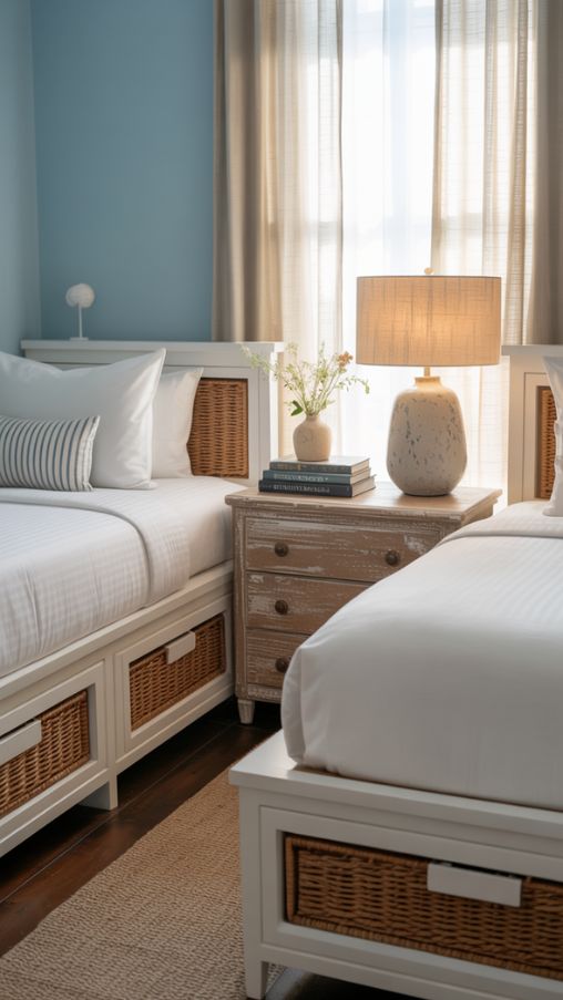 Smart Storage Solutions for Twin Bed Guest Rooms