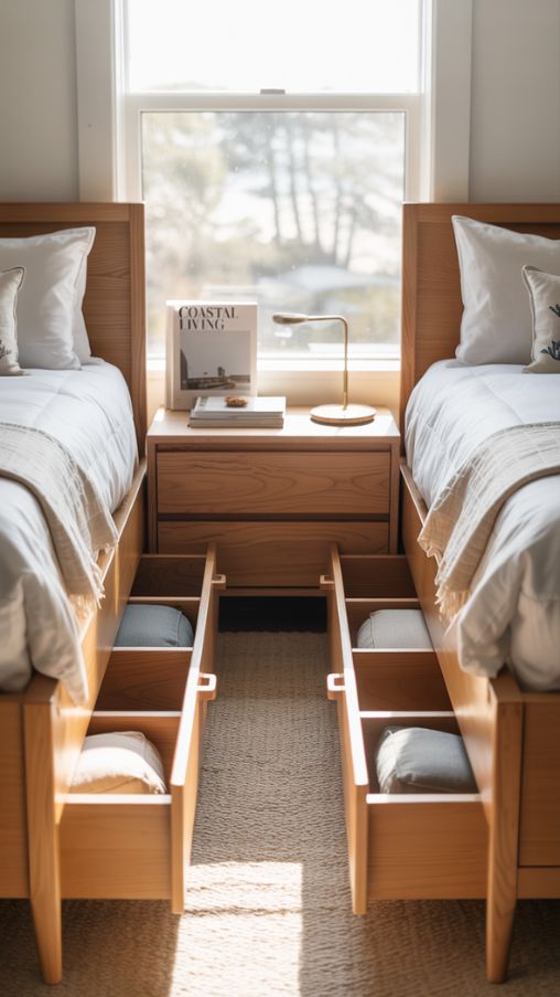 Smart Storage Solutions for Twin Bed Guest Rooms
