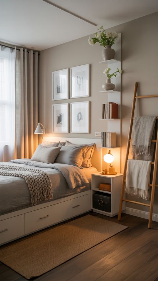 Space-Saving Storage Solutions for Small Guest Rooms
