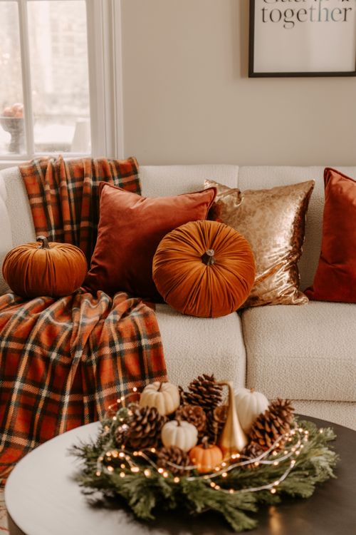 Tables and Rooms to Inspire Thanksgiving with Christmas Decor