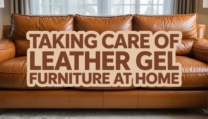 Taking Care of Leather Gel Furniture at Home