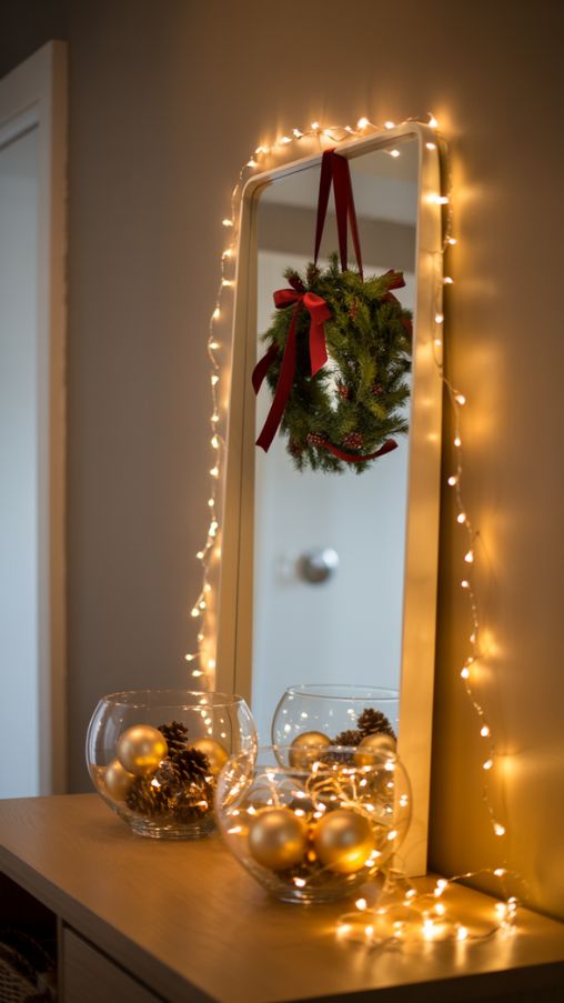 Tiny Decorative and Accent Christmas Ideas for Small Spaces