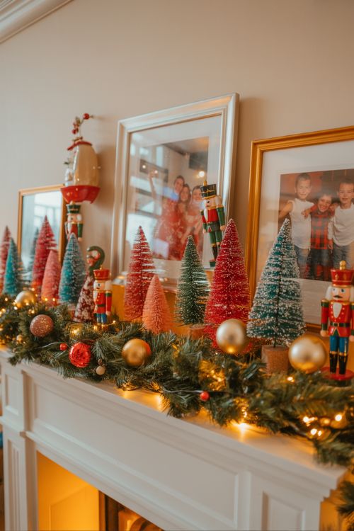 Whimsical and Playful Christmas Mantle Ideas for a Fun Holiday Home