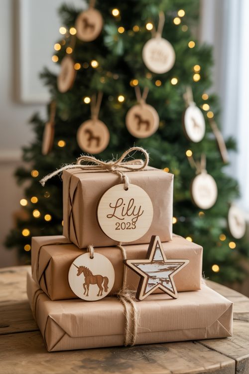 Wooden Christmas Ornaments as Meaningful Holiday Gifts