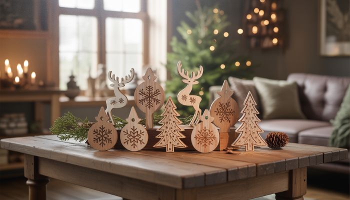 Wooden Christmas Ornaments