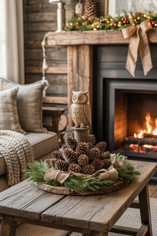 Woodsy Christmas Décor Ideas for Cozy Holiday Homes