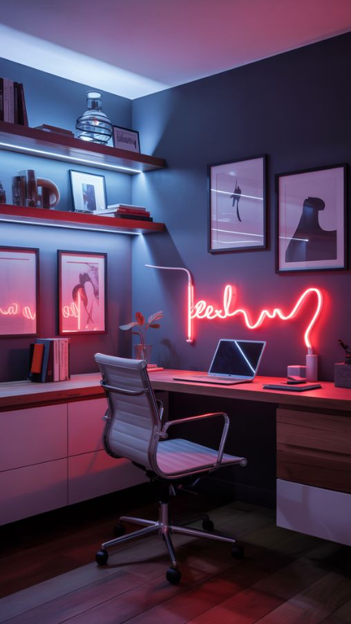 Accent and Decorative Lighting Ideas for a Stylish Home Office