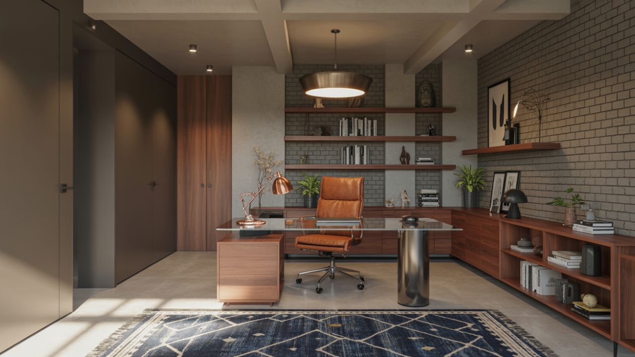 Basement Office Ideas