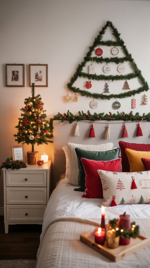 Bedroom and Small Space Christmas Decor Ideas