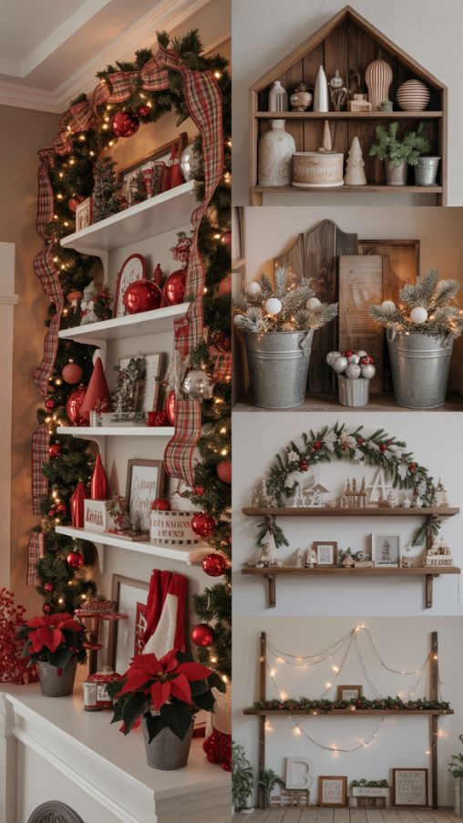 Choosing a Theme for Your Christmas Shelf Decor