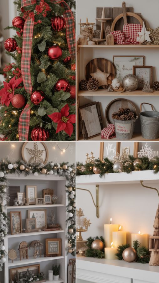 Choosing a Theme for Your Christmas Shelf Decor