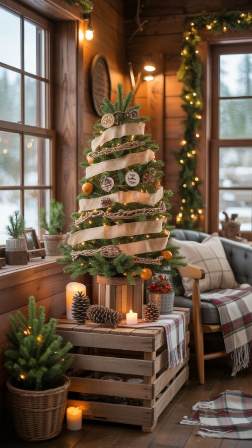 Choosing the Perfect Christmas Tree for Small Cabins