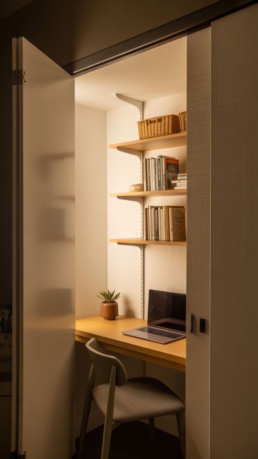 Choosing the Right Closet for Conversion – Space-Saving Home Office