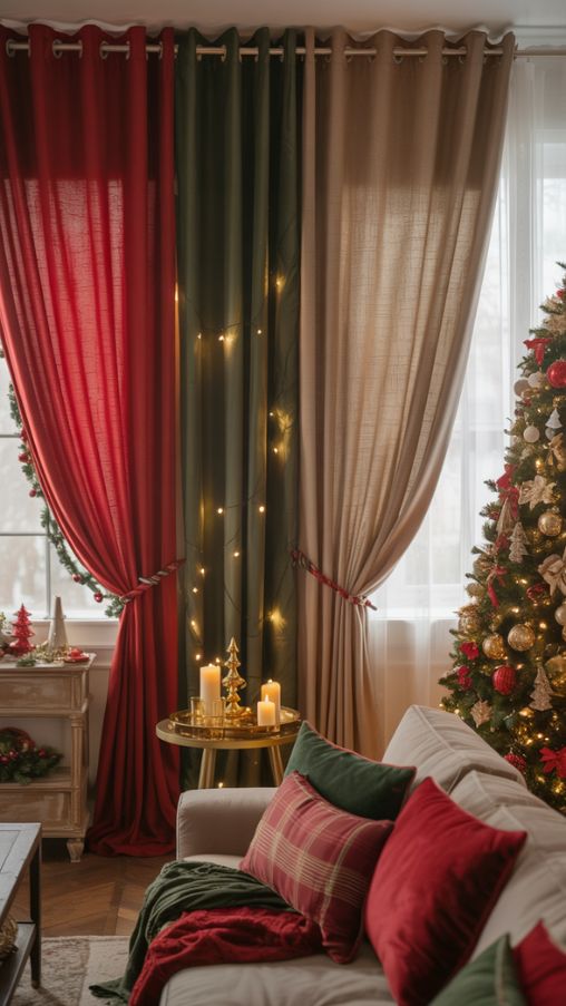 Choosing the Right Colors for Christmas Curtains