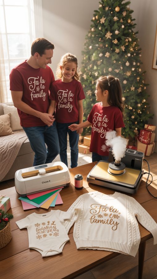Christmas Apparel You Can Make With Cricut – Personalized Holiday Outfit Ideas