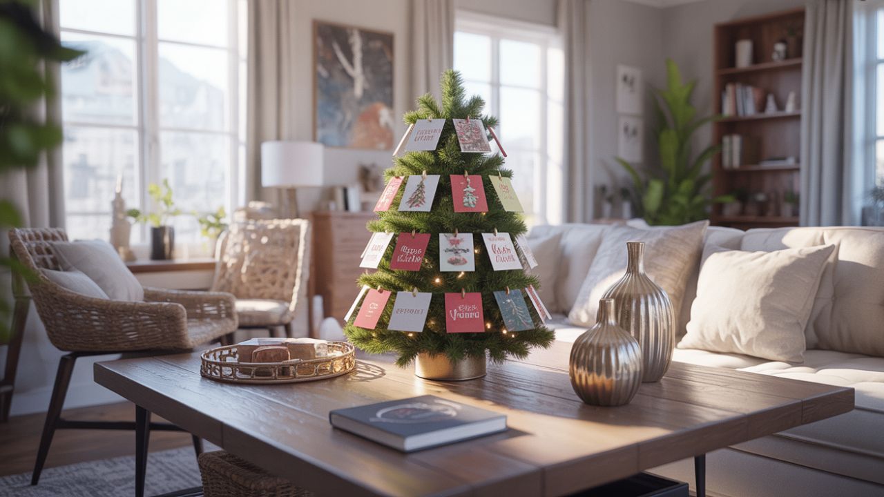 Christmas Card Display Ideas