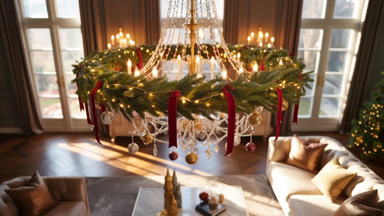 Christmas Chandelier Ideas