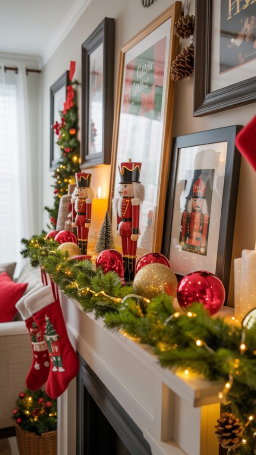Classic Christmas Shelf Decor Ideas for a Timeless Holiday Look
